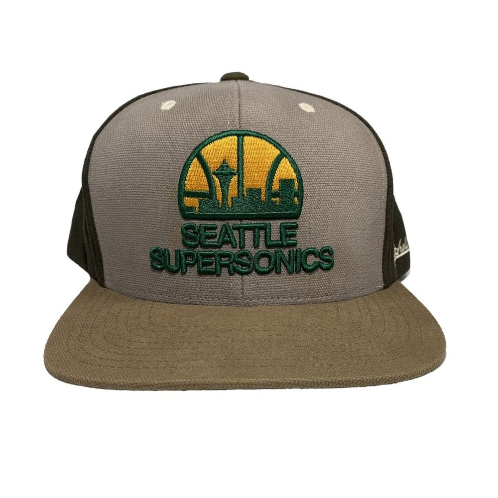 Mitchell & Ness Seattle SuperSonics Hardwood Classics Snapback Hat Throwback